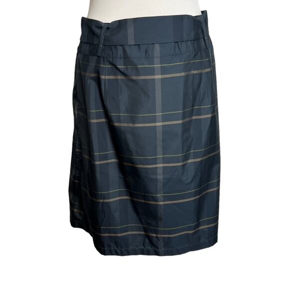 Weekend Max Mara plaid tie waist skirt Sz 10 - Picture 2 of 5